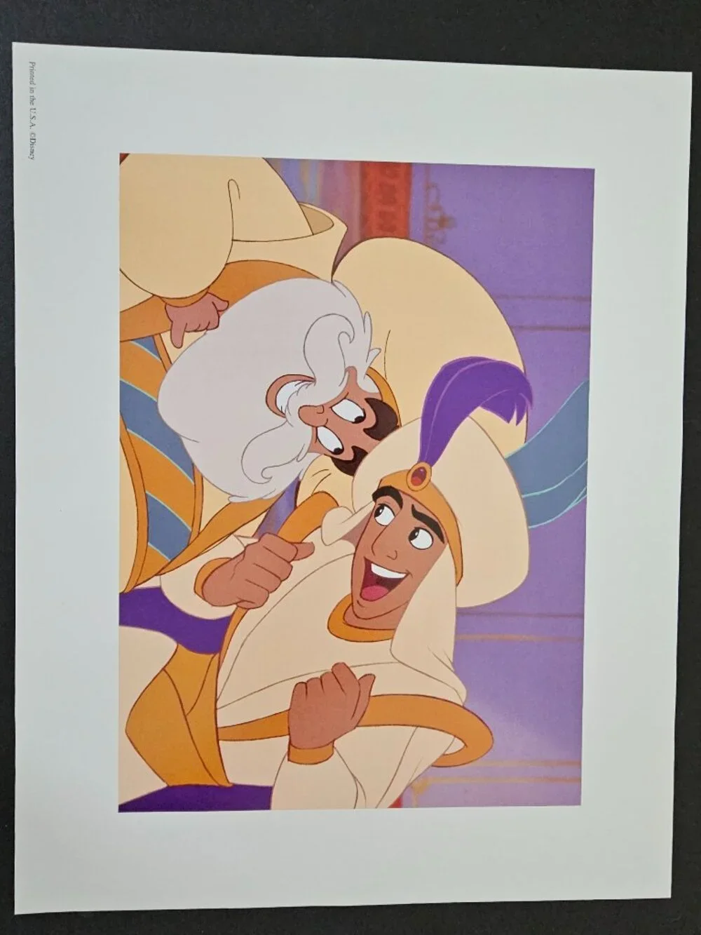 Aladdin Lithographs - 1993 Disney Movie Club Large Format